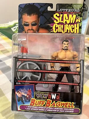 Buy WCW ToyBiz Buff Bagwell Wheelchair Figure 1999 Slam & Crunch NWO WWE WWF Marvel • 29.99£