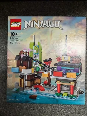 Buy LEGO 40706 Micro NINJAGO® City Markets - BNIB - Free P&P • 35.95£