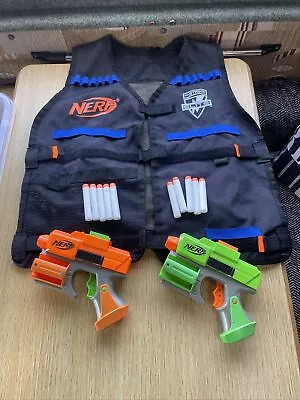 Buy Nerf Tactical Vest X2 Smaller Nerf Guns • 15.99£