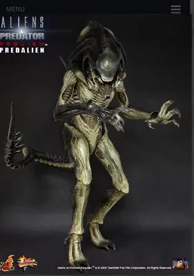 Buy Ultra Rare Sideshow HT AvP PREDATOR PREDALIEN MMS55 NEW SEALED • 843.05£