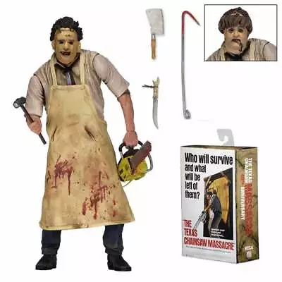 Buy Action Figure Of NECA Texas Chainsaw Massacre 7  Ultimate LeatherfaceModel Toy • 23.93£