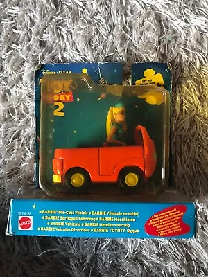 Buy RARE Vintage Toy Story 2 Die Cast Barbie And Vehicle Figure • 14.95£