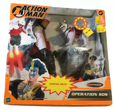 Buy Action Man Operation Sos Hasbro 2001 Sealed Unused Firing Skis Electronic • 69.99£