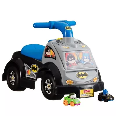 Buy Fisher-Price Batman And DC Super Friends Wheelies Raceway Ride-On • 25£