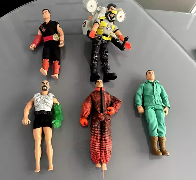 Buy Job Lot Of Five Hasbro Action Man Figures • 14.99£