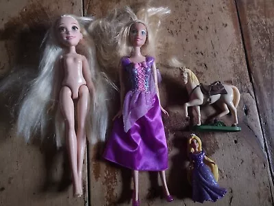 Buy Disney Tangled Mattel Princess Rapunzel Dolls Maximus Horse Action Figure  • 12£