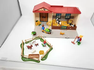 Buy Playmobil 4897 Take Along Farm With Figures, Animals Etc - Nearly Complete • 23£