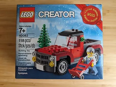 Buy Lego 2013 Limited Edition 40083 Christmas Tree TruckCreator NEW SEALED • 39.99£