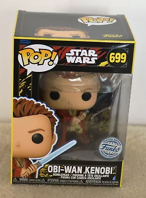 Buy Star Wars Funko Pop OBI-WAN KENOBI 699 Special Edition • 30.25£