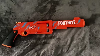 Buy NERF Fortnite 6-SH Dart Blaster Camo Pulse Wrap Orange 2020 Soft Dart Gun Toy • 18.99£