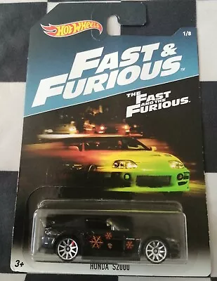 Buy 2016 Hot Wheels Fast & Furious Honda S2000 The Fast And The Furious #1/8 • 14.95£