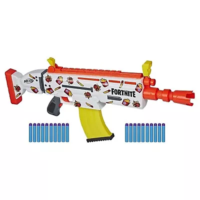 Buy Nerf Fortnite AR-DURRR Burger Motorised Blaster - Customising Stickers, 20 Da... • 54.70£