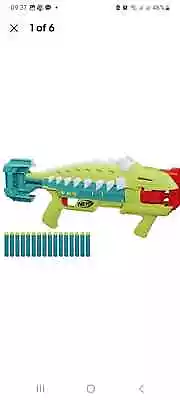 Buy Nerf DinoSquad Armorstrike Blaster, With Nerf Elite Darts. New Boxed • 7.99£