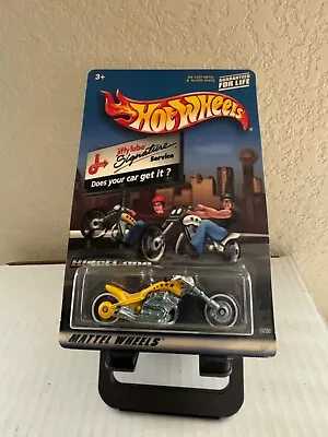 Buy Hot Wheels Jiffy Lube Blast Lane Motorcycle Special Edition Yellow L68 • 7.46£