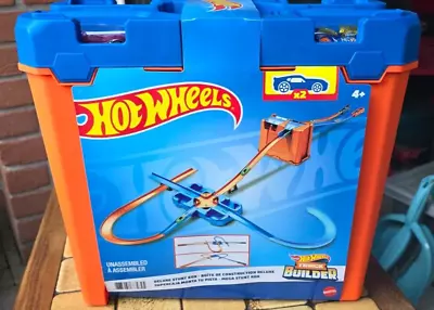 Buy Hot Wheels Track Builder Deluxe Stunt Box Set - Brand New • 33£