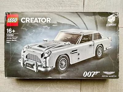Buy LEGO CREATOR EXPERT: James Bond Aston Martin DB5 (10262) - New Factory Sealed • 183.83£