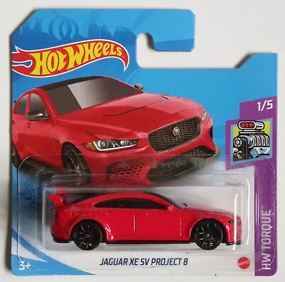 Buy Hot Wheels Jaguar XE SV Project 8 Red • 3.99£