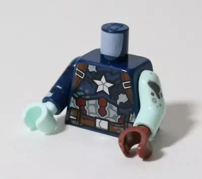 Buy LEGO Zombie Captain America Minifigure Torso Part Series 71031 Marvel MCU • 6.99£