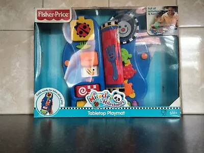 Buy Fisher Price Tabletop Playmat 6 Months+. Take Along Play Baby Mat Fine Motor Toy • 7.99£