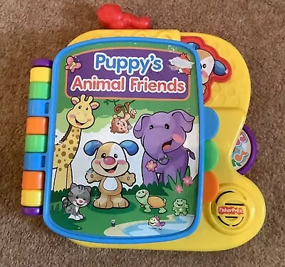 Buy Fisher Price Puppy’s Animal Friends Story Book Interactive/Musical 6-36 Months • 1.50£