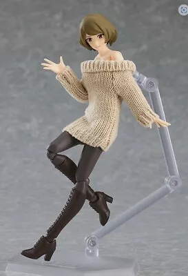 Buy Max Factory Figma No.574 Female Body (Chiaki) Sweater Dress 1/12 Figure UK • 49£