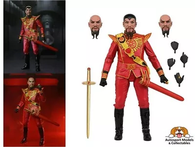 Buy Flash Gordon 1980 Red Ming The Merciless Ultimate Figure 18cm By NECA • 46.90£