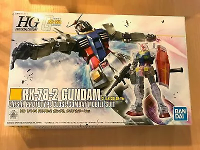 Buy Bandai Hg 1/144 Rx-78-2 Gundam Efsf Close Combat Mobile Suit - Clear • 25.99£