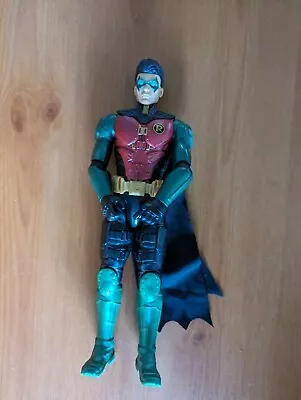 Buy 2018 Mattel DC Comics Robin Figure (From Batman) 11  Tall. Black Cape Version. • 9.99£