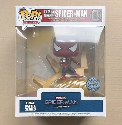 Buy Funko Pop Marvel Final Battle Series Friendly Neighborhood Spider-Man #1183 • 62.99£