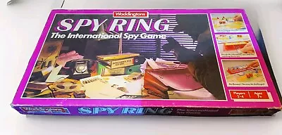 Buy Spy Ring Waddingtons Vintage Board Game 1986 Complete  • 10.99£