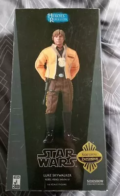 Buy Boxed - Star Wars Sideshow Collectibles 12  Luke Skywalker Yavin Ceremony Figure • 50£