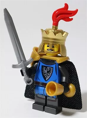 Buy All Parts LEGO - Medieval Black Falcon King Minifigure MOC Castle • 18.99£