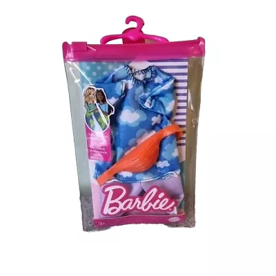 Buy BARBIE • Fashions Pack • Ken Doll Clothes Cloud Shirt Lavender Shorts Bag GWC31 • 7.90£