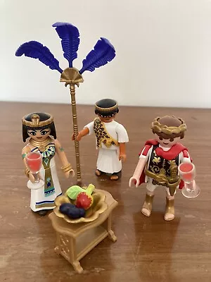 Buy Playmobil 5394  - Caesar And Cleopatra.  100% Complete For Roman/Egyptian Sets  • 17.50£
