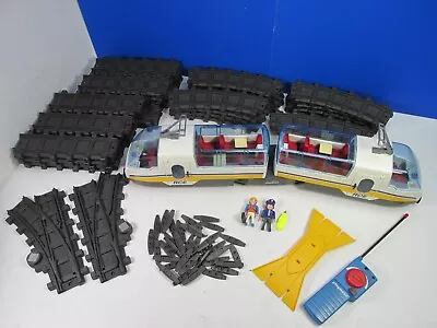 Buy WORKING Vintage 4011 PLAYMOBIL RC PASSENGER TRAIN SET Radio Control RCE • 240.29£