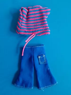 Buy Mattel Barbie Todos Vintage Fashion Jeans + Strip Sweaters Excellent Condition  • 19.31£