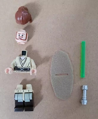 Buy LEGO Star Wars Qui-Gon Jinn Minifigure Sw1334 Set 75383  • 12.50£