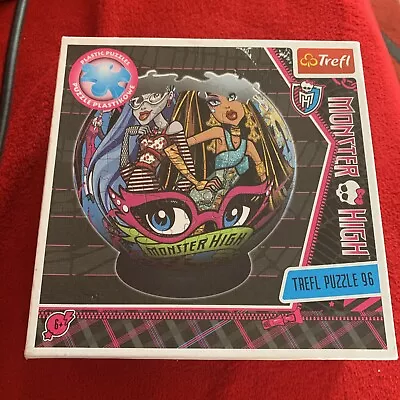 Buy Monster High 96 Piece Trefl Jigsaw Puzzle Sphere Age 6+ (no Base) • 2£