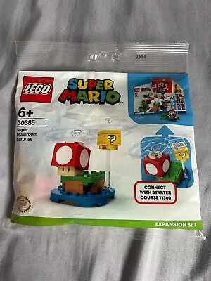 Buy Lego Super Mario Mushroom Surprise Polybag Expansion Set Brand New 30385 • 5.89£