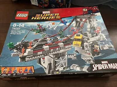 Buy LEGO 76057 Spider-Man: Web Warriors Ultimate Bridge Battle - Great New Condition • 190£