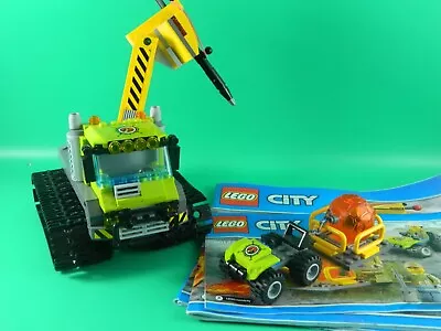 Buy LEGO 60122 CITY VOLCANO CRAWLER  WITH INSTRUCTIONS Retired  • 12.99£