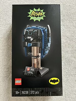 Buy LEGO 76238 Batman: Classic TV Series Batman Cowl - Brand New & Sealed - Retired • 49.95£