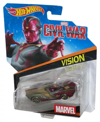 Buy Marvel Hot Wheels (2015) Mattel Captain America Civil War Vision Toy Car #31 - • 16.51£