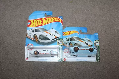 Buy Hot Wheels ‘67 Ford GT40 MK. IV 58/250 1x White | 1x Blue New & Sealed See Pics • 10.95£