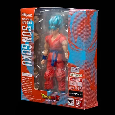 Buy S.H.Figuarts Super Saiyan God Son Goku Dragon Ball Z Action Figure Toys Gift KO. • 27.59£