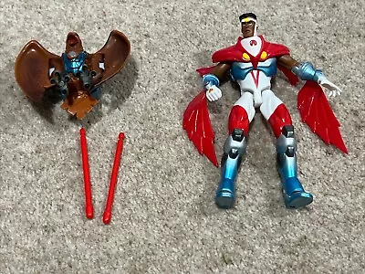 Buy Avengers United They Stand Falcon & Redwing (Toy Biz, 1999) Action Figure • 10£