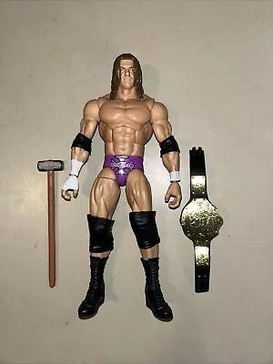 Buy Wwe Triple H 7” Wrestling Figure Elite Wrestlemania Series 35 Mattel • 19.99£