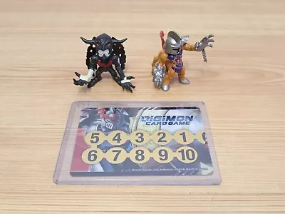 Buy Vintage 1990s Bandai Digimon Mini Figures & Trading Card • 15.99£