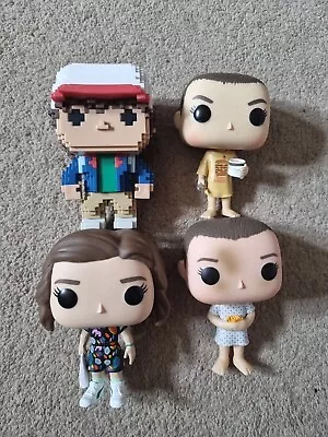 Buy 4 Loose Stranger Things Funko Pops - Eleven And Dustin • 10£