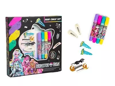 Buy Monster High Hair Chalk Set Children's Fun Arts And Crafts Activity Set • 9.99£